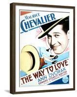 The Way to Love - Movie Poster Reproduction-null-Framed Photo