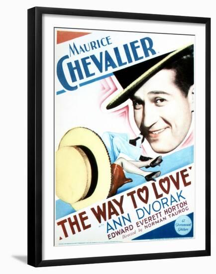 The Way to Love - Movie Poster Reproduction-null-Framed Photo