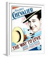 The Way to Love - Movie Poster Reproduction-null-Framed Photo