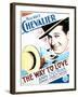 The Way to Love - Movie Poster Reproduction-null-Framed Photo