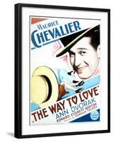 The Way to Love - Movie Poster Reproduction-null-Framed Photo