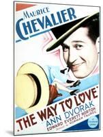 The Way to Love - Movie Poster Reproduction-null-Mounted Photo