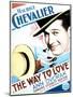 The Way to Love - Movie Poster Reproduction-null-Mounted Photo