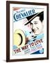 The Way to Love - Movie Poster Reproduction-null-Framed Photo