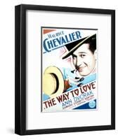 The Way to Love - Movie Poster Reproduction-null-Framed Photo