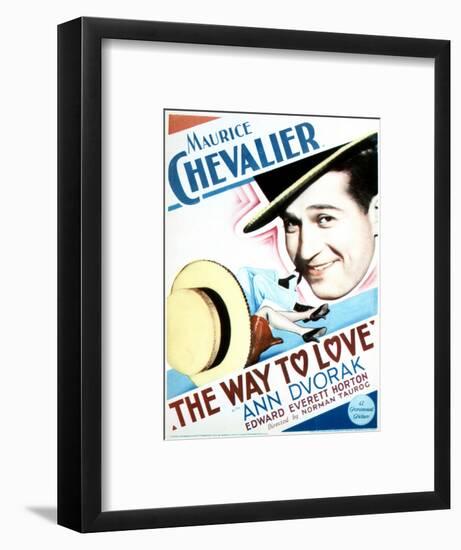 The Way to Love - Movie Poster Reproduction-null-Framed Photo