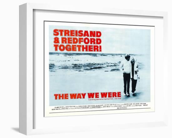 The Way We Were, 1973-null-Framed Giclee Print