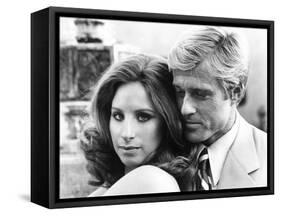 The Way We Were, Barbra Streisand, Robert Redford, 1973-null-Framed Stretched Canvas