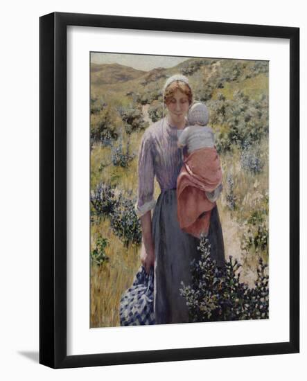 The Wayfarers-George Hitchcock-Framed Giclee Print