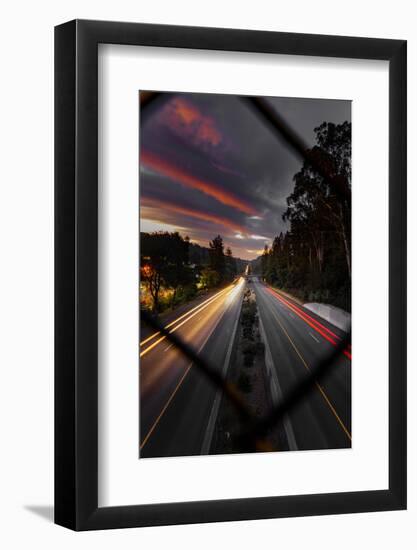 The Wayward Hayward Fault, Highway 13 Oakland, Bay Area-Vincent James-Framed Photographic Print