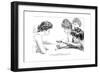 The Weaker Sex II-Charles Dana Gibson-Framed Giclee Print