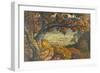 The Weald of Kent, C.1827-28 (W/C and Gouache on Paper)-Samuel Palmer-Framed Giclee Print