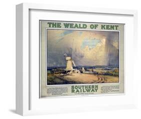 The Weald of Kent-null-Framed Art Print