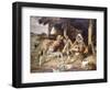 The Weanlings, 1889-Walter Hunt-Framed Giclee Print