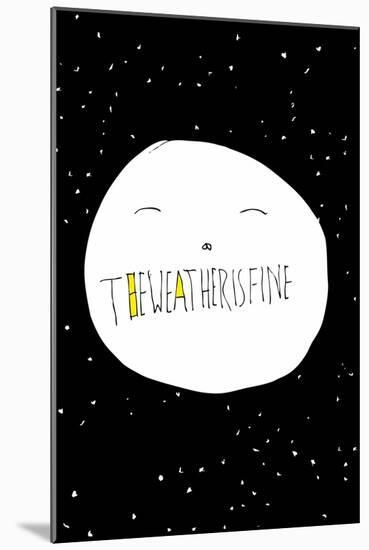 The Weather is Fine by Annimo-null-Mounted Art Print