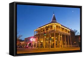 The Weatherford Hotel at Dusk in Historic Downtown Flagstaff, Arizona, USA-Chuck Haney-Framed Stretched Canvas