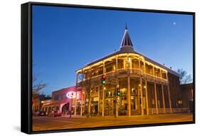 The Weatherford Hotel at Dusk in Historic Downtown Flagstaff, Arizona, USA-Chuck Haney-Framed Stretched Canvas