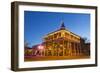 The Weatherford Hotel at Dusk in Historic Downtown Flagstaff, Arizona, USA-Chuck Haney-Framed Photographic Print