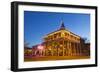 The Weatherford Hotel at Dusk in Historic Downtown Flagstaff, Arizona, USA-Chuck Haney-Framed Photographic Print