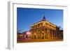 The Weatherford Hotel at Dusk in Historic Downtown Flagstaff, Arizona, USA-Chuck Haney-Framed Photographic Print