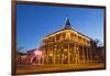 The Weatherford Hotel at Dusk in Historic Downtown Flagstaff, Arizona, USA-Chuck Haney-Framed Photographic Print