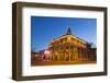 The Weatherford Hotel at Dusk in Historic Downtown Flagstaff, Arizona, USA-Chuck Haney-Framed Photographic Print