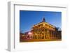 The Weatherford Hotel at Dusk in Historic Downtown Flagstaff, Arizona, USA-Chuck Haney-Framed Photographic Print