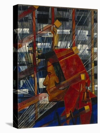 The Weaver, Early 1930S-Vasili Vasilyevich Kuptsov-Stretched Canvas