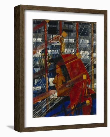 The Weaver, Early 1930S-Vasili Vasilyevich Kuptsov-Framed Giclee Print