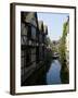 The Weaver's House on the River Stour, Canterbury, Kent, England, United Kingdom, Europe-Ethel Davies-Framed Photographic Print