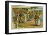 The Weavers' Dance in Dalarna-null-Framed Giclee Print