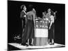 "The Weavers" Singing at Vito Marcantonio's Rally-null-Mounted Premium Photographic Print