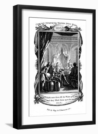 The Wedding at Cana, 1804-null-Framed Giclee Print