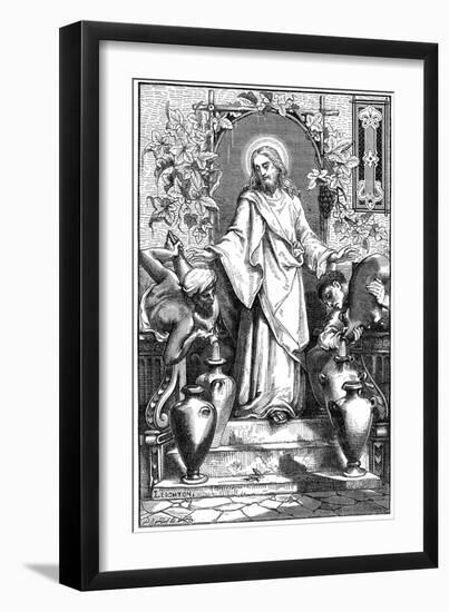 The Wedding at Cana, 1870-null-Framed Giclee Print