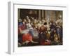 The Wedding at Cana, C.1686-Giuseppe Maria Crespi-Framed Giclee Print