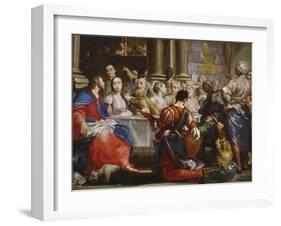 The Wedding at Cana, C.1686-Giuseppe Maria Crespi-Framed Giclee Print