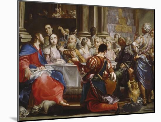 The Wedding at Cana, C.1686-Giuseppe Maria Crespi-Mounted Giclee Print