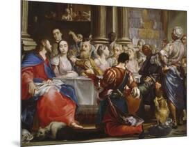 The Wedding at Cana, C.1686-Giuseppe Maria Crespi-Mounted Giclee Print