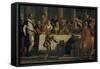 The Wedding at Cana, ca. 1562-Paolo Veronese-Framed Stretched Canvas