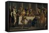 The Wedding at Cana, ca. 1562-Paolo Veronese-Framed Stretched Canvas