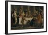 The Wedding at Cana, ca. 1562-Paolo Veronese-Framed Giclee Print