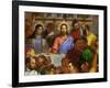 The Wedding at Cana, from the Benedictine Convent of San Giorgio Maggiore, Venice-Paolo Veronese-Framed Giclee Print