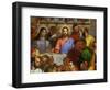 The Wedding at Cana, from the Benedictine Convent of San Giorgio Maggiore, Venice-Paolo Veronese-Framed Giclee Print