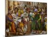 The Wedding at Cana, from the Benedictine Convent of San Giorgio Maggiore, Venice-Paolo Veronese-Mounted Giclee Print