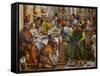 The Wedding at Cana, from the Benedictine Convent of San Giorgio Maggiore, Venice-Paolo Veronese-Framed Stretched Canvas