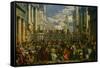 The Wedding at Cana, Photograph Before Restoration-Paolo Veronese-Framed Stretched Canvas