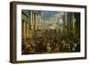 The Wedding at Cana, Photograph Before Restoration-Paolo Veronese-Framed Giclee Print