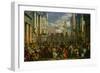 The Wedding at Cana, Photograph Before Restoration-Paolo Veronese-Framed Giclee Print