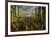 The Wedding at Cana, Photograph Before Restoration-Paolo Veronese-Framed Giclee Print