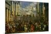 The Wedding at Cana, Photograph Before Restoration-Paolo Veronese-Mounted Giclee Print